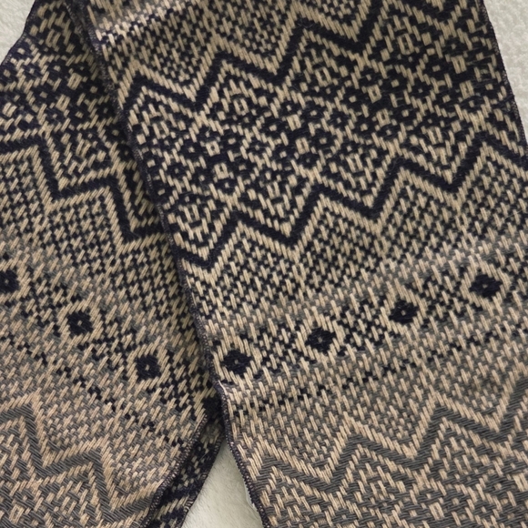 Vintage ✨️ Amana Woolen Mills Men\'s Wool Geometric Patterned Scarf